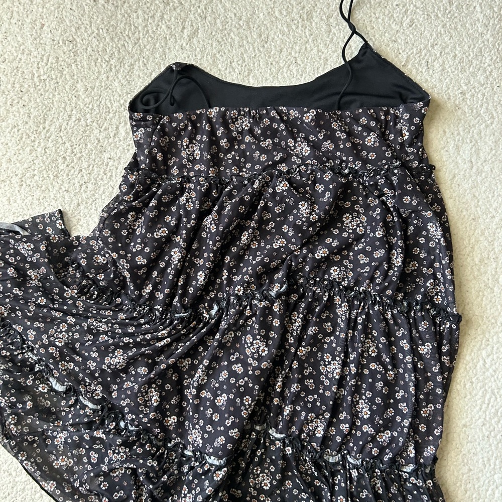 black floral ultra flirt dress - Picture 4 of 5
